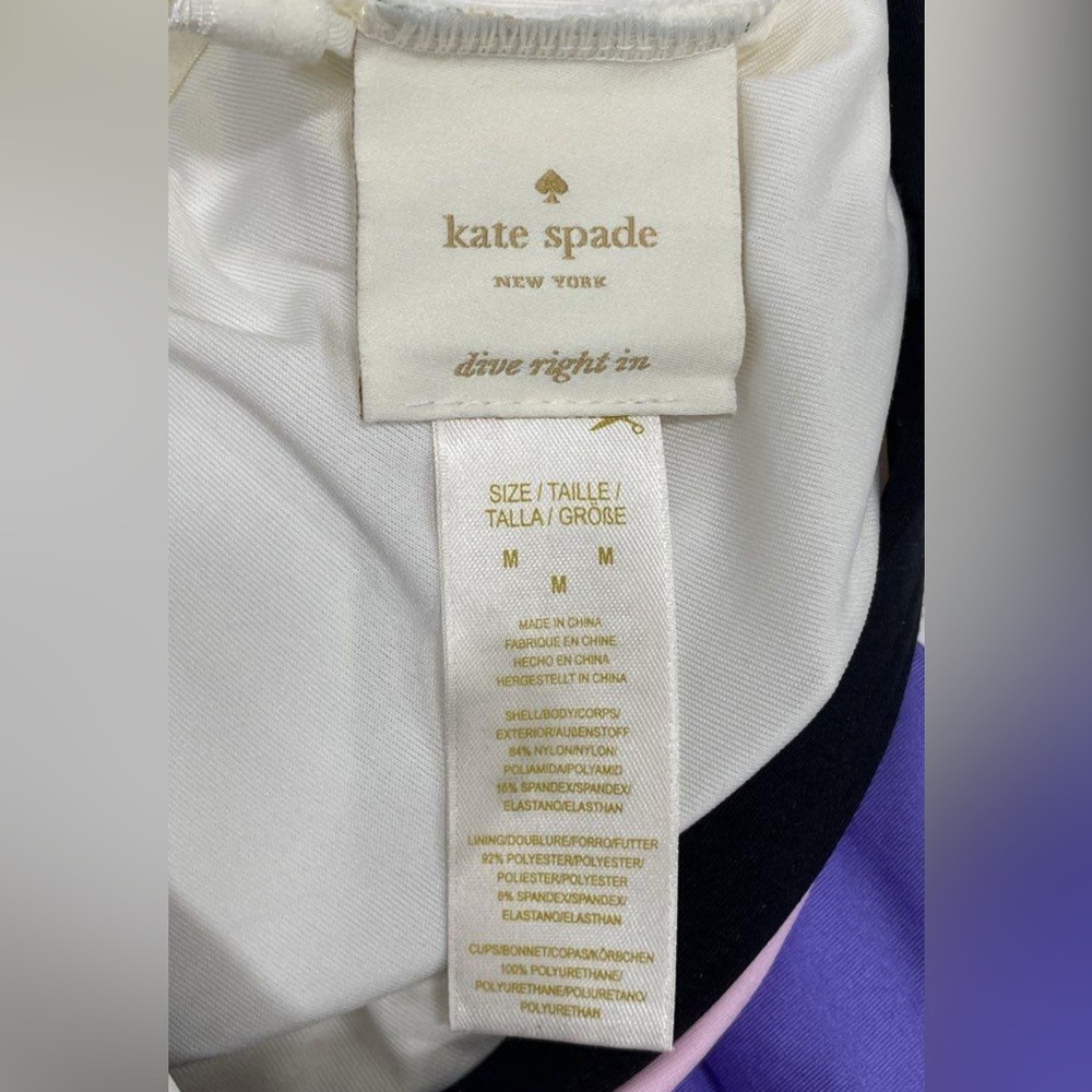 Kate Spade Pink and Blue One Piece Swimsuit - Picture 5 of 5